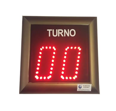 PANTALLA LED 2 DÍGITOS ALAMBRADA O INALAMBRICA