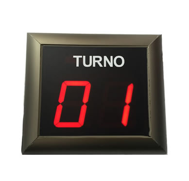 PANTALLA LED CON SEGMENTO 2 DÍGITOS ALAMBRADA O INALAMBRICA